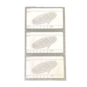 Balderdash Answer Sheet Pad Only Hilarious Bluffing Game Mattel 2009